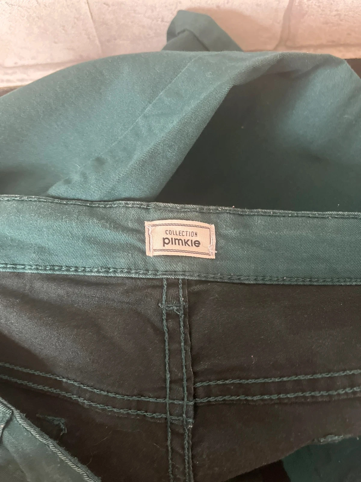 Green slim pants – Size 40 – Pimkie – photo 4